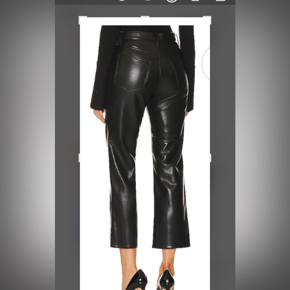 Frame Le Jane Crop Recycled Leather 28 - Picture 3 of 4